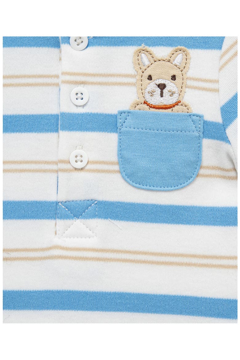 Puppy Bodysuit & Shorts Set, Alternate, color, TAN
