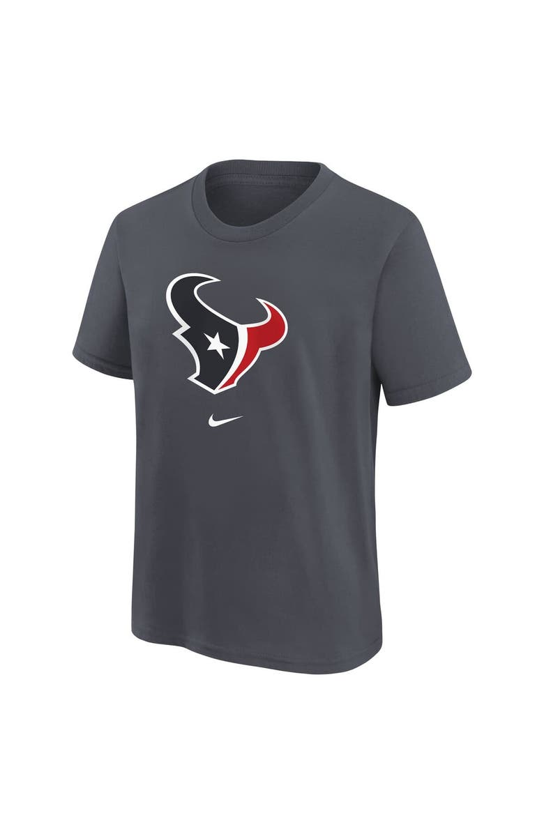 Nike Youth Nike Anthracite Houston Texans Primary Logo Legend T-Shirt, Alternate, color, Anthracite