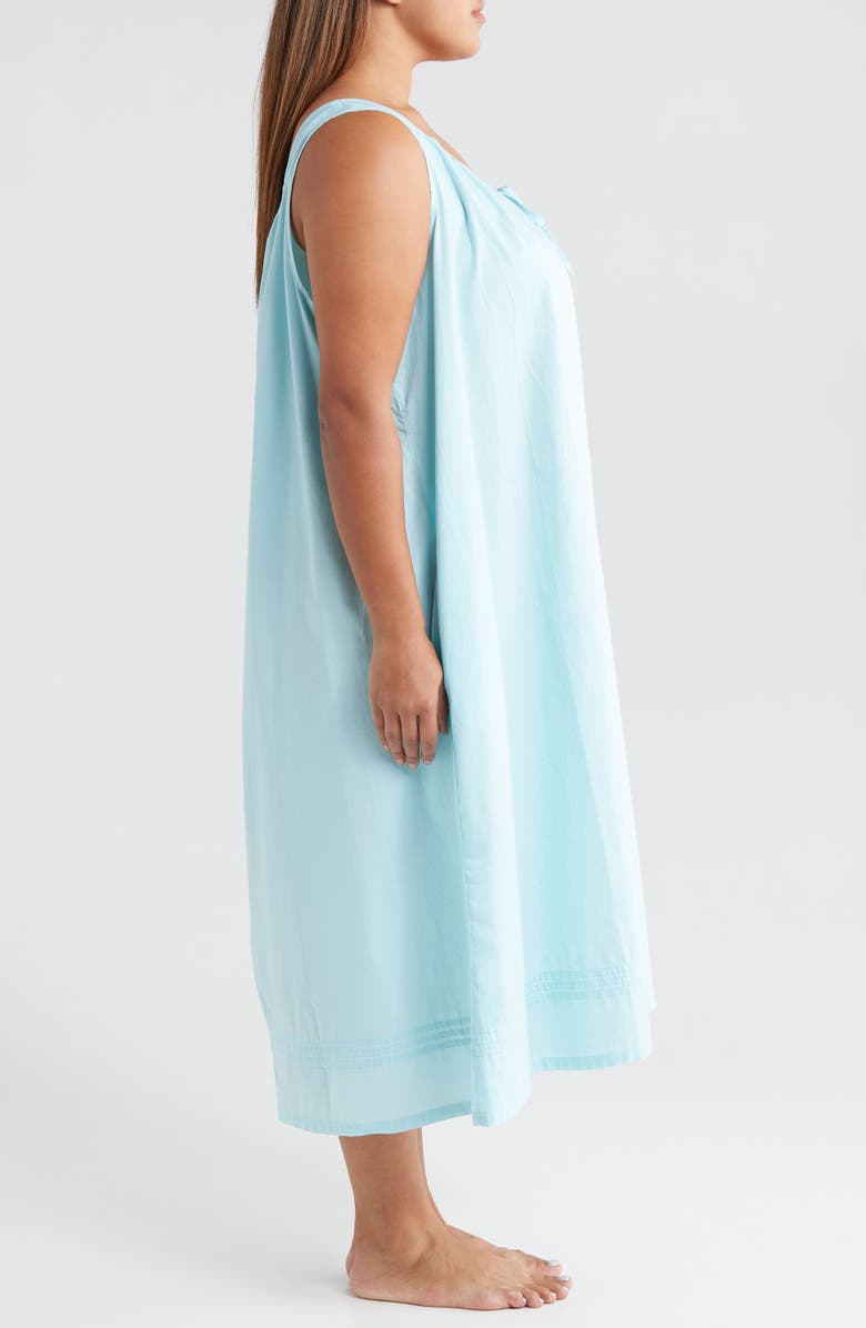 Nordstrom Classic Sleeveless Cotton Nightgown, Alternate, color, 