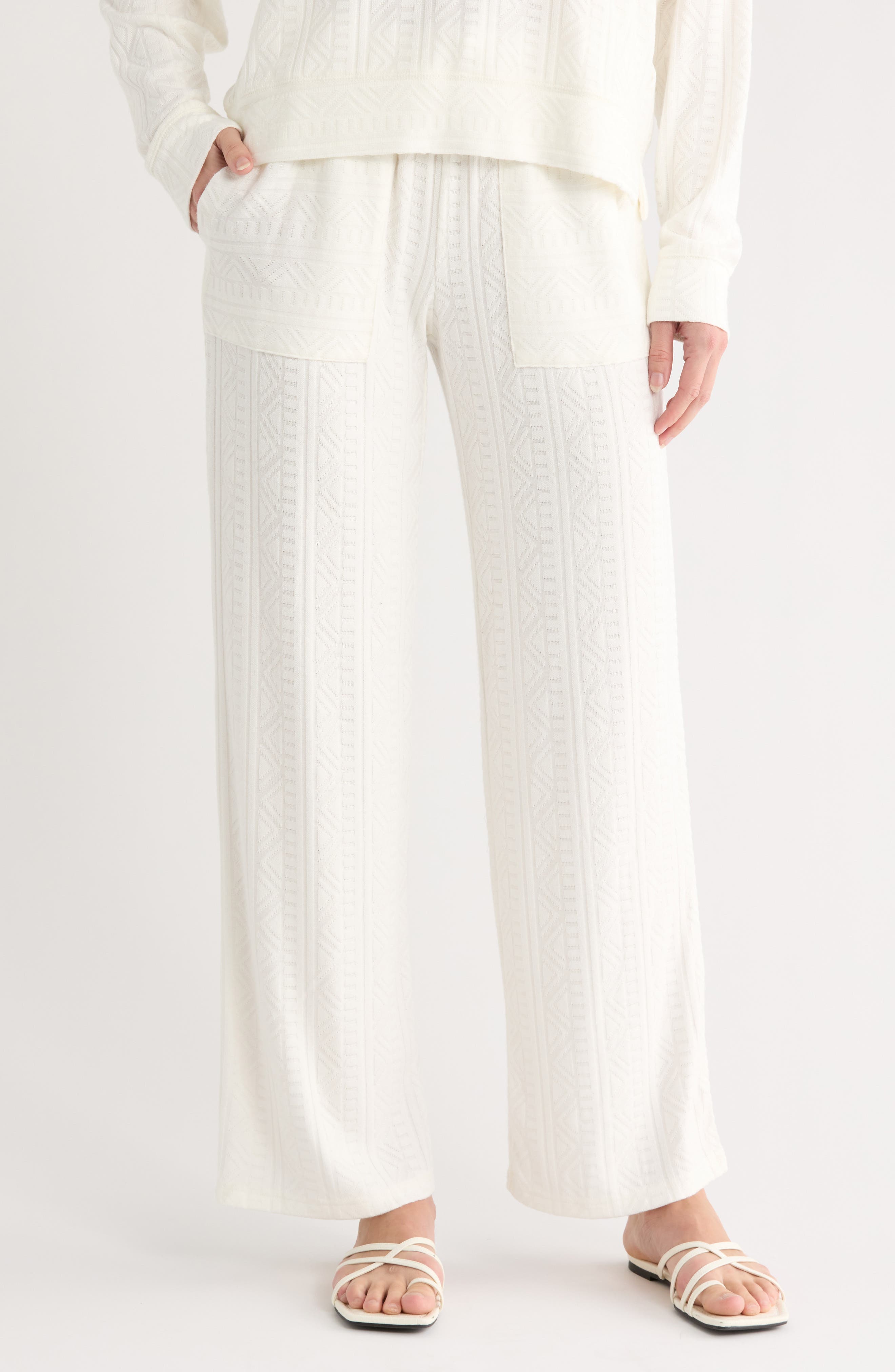 Textured Knit Pants - image 3