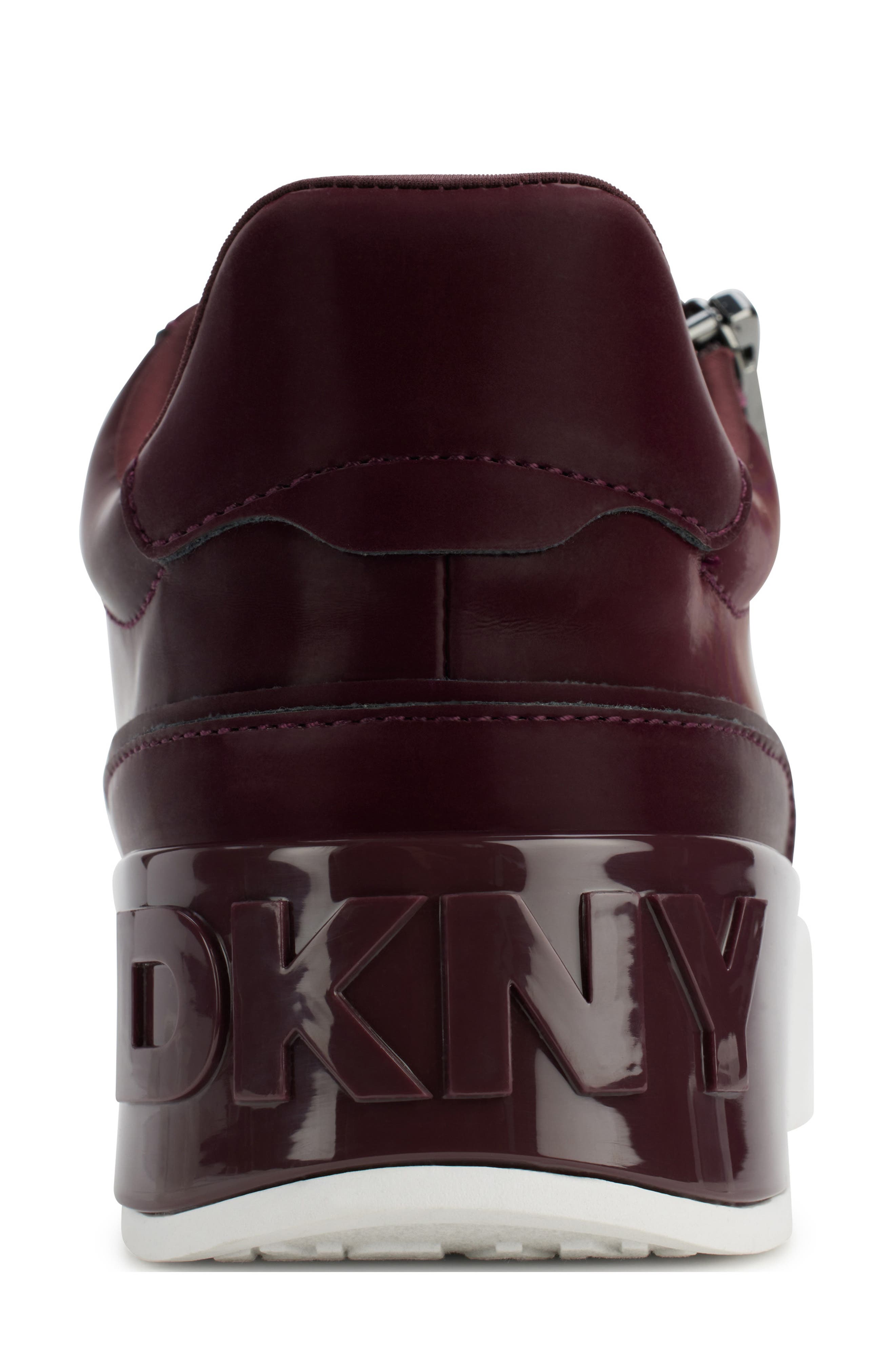 DKNY Mei Sneaker, Alternate, color, Wine