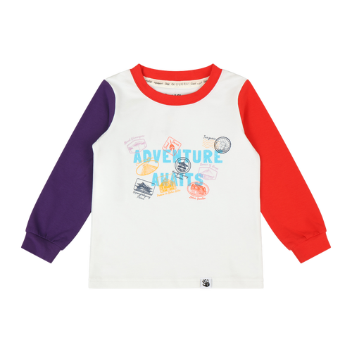 Mixed Up Clothing Kids Landmarks Tee In Multi