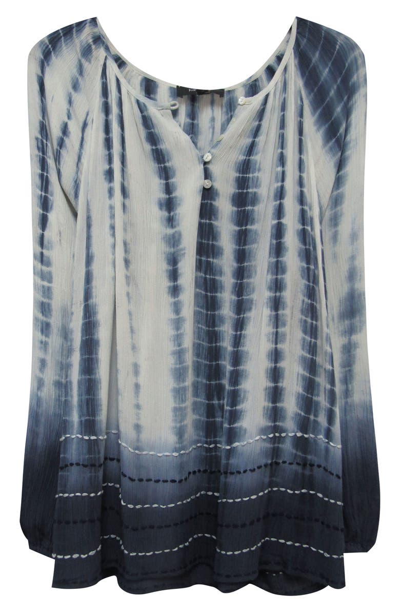 Karen Kane Tie Dye Peasant Top, Alternate, color,