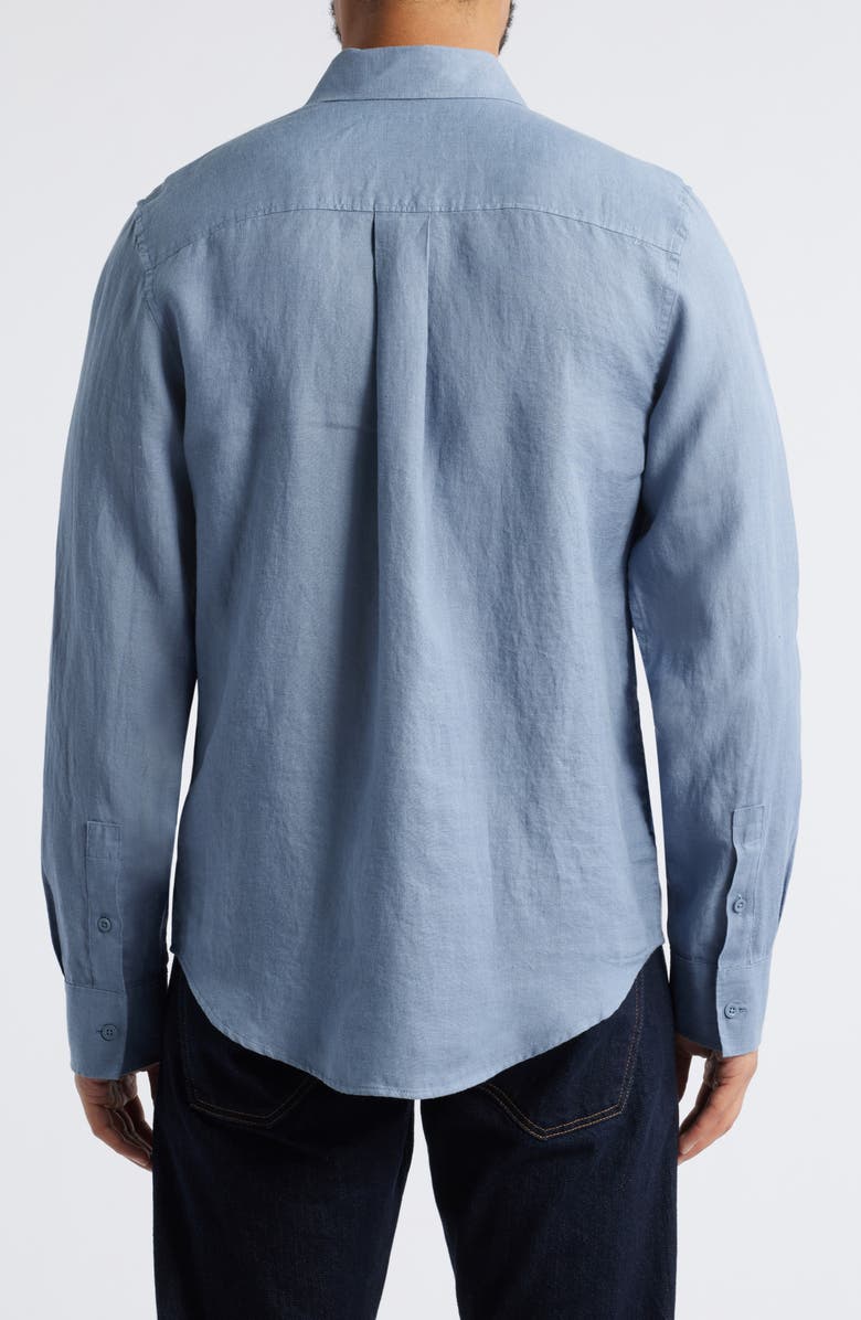 Linen Button-Up Shirt