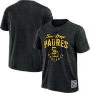 Darius Rucker Collection by Fanatics Men's Darius Rucker Collection by Fanatics Black San Diego Padres Cooperstown Collection Washed T-Shirt