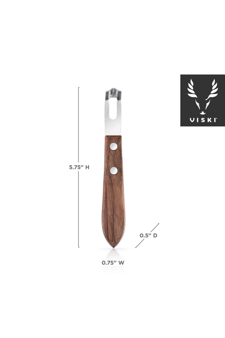 Professional Walnut Channel Knife in Stainless Steel, Alternate, color, Brown