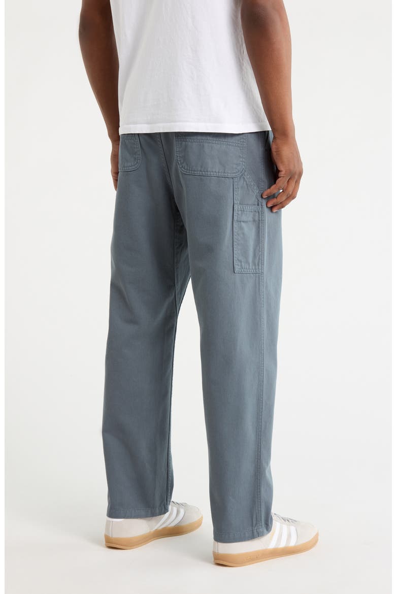 Flint Straight Leg Twill Pants, Alternate, color, COZY BLUE (GARMENT)