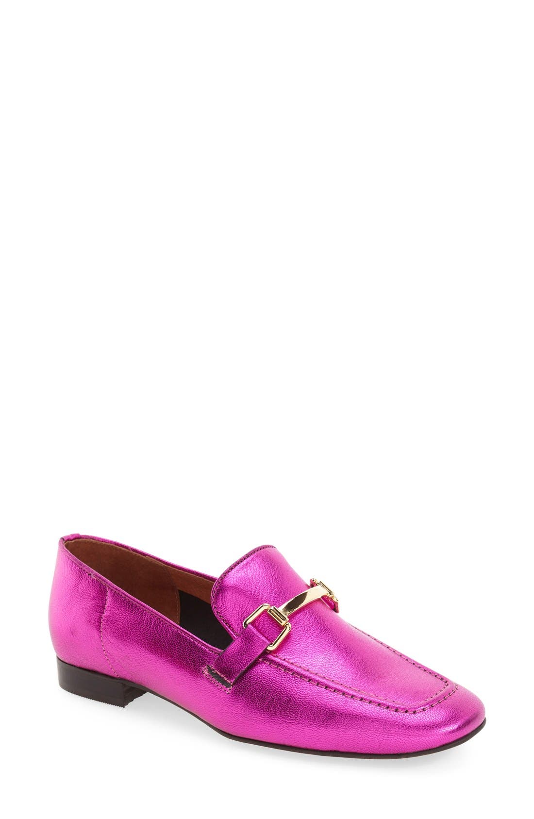 Topshop 'Karter' Square Toe Loafer, Main, color, 