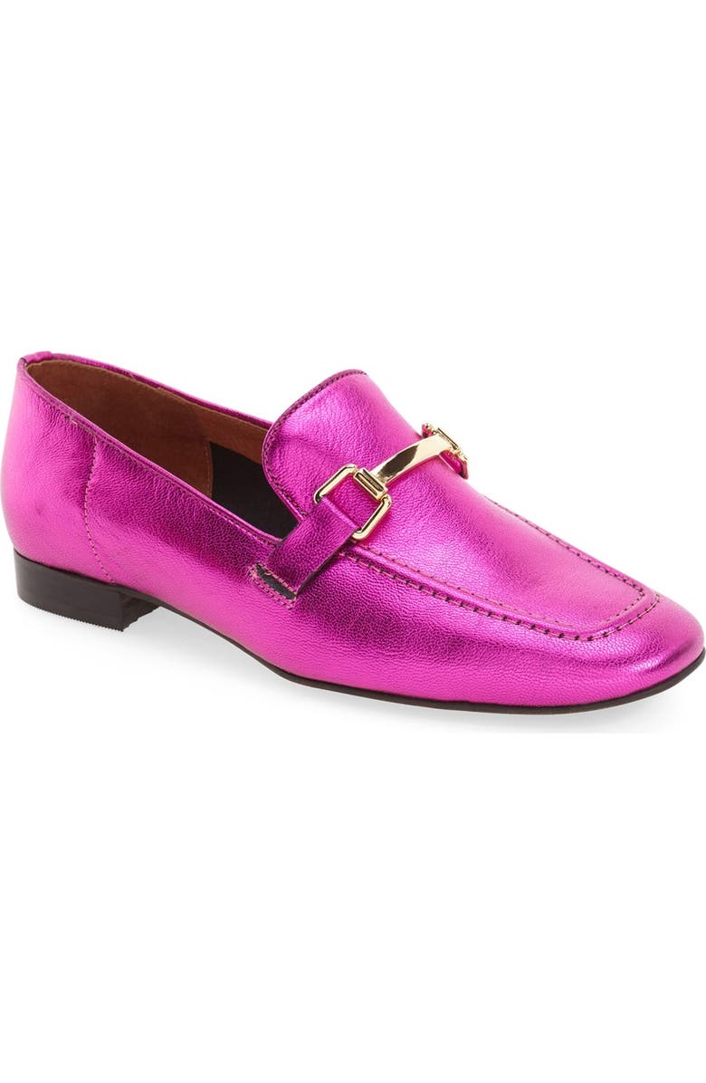Topshop 'Karter' Square Toe Loafer, Main, color,