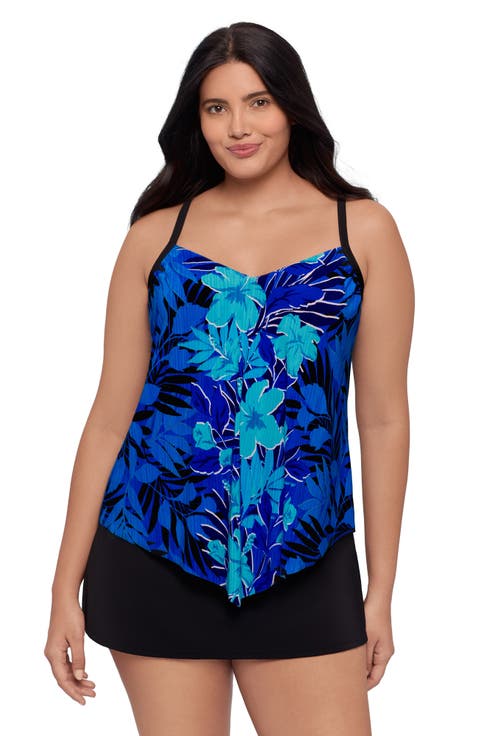 Hank Handkerchief Tankini Swimsuit Top