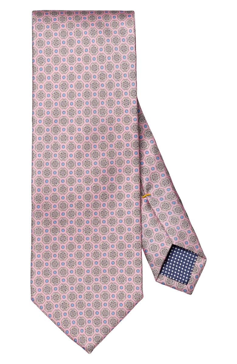 Eton Medallion Silk Tie, Main, color,