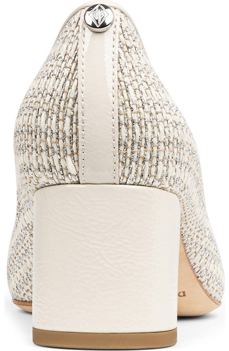 Donald Pliner Suzette Block Heel Pump, Alternate, color, Silver