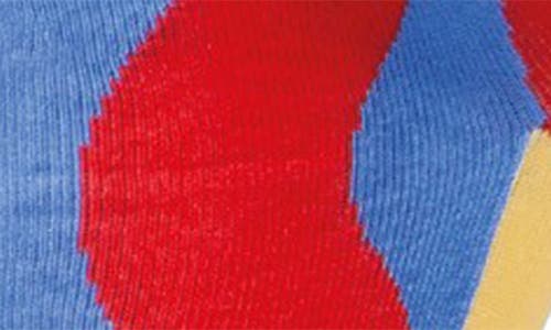 Doiy Curvies 3d Crew Socks In Red