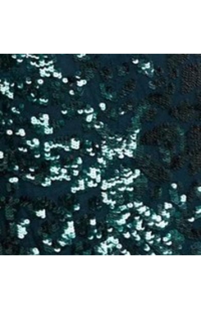 Needle & Thread Aurelia Long Sleeve Ballerina Dress, Alternate, color, Emerald Green