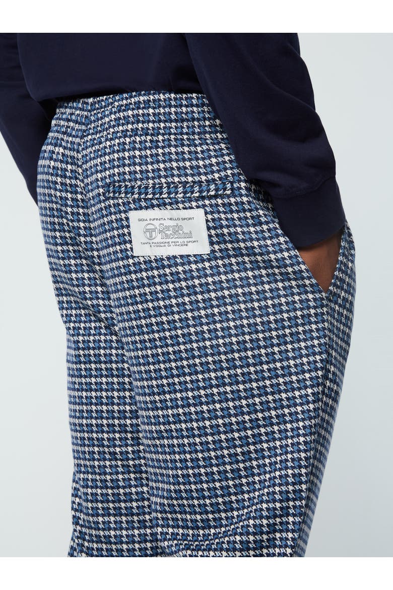 Dallas Houndstooth Track Pant, Alternate, color, MARITIME BLUE