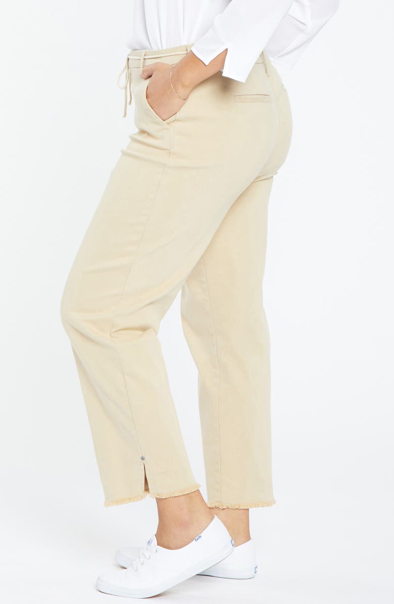 NYDJ Belted Relaxed Ankle Pants, Alternate, color,