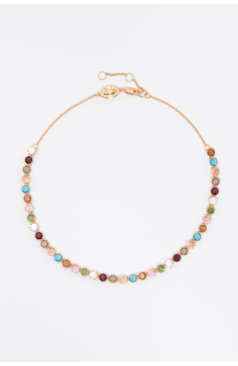 Chain Crystal Necklace