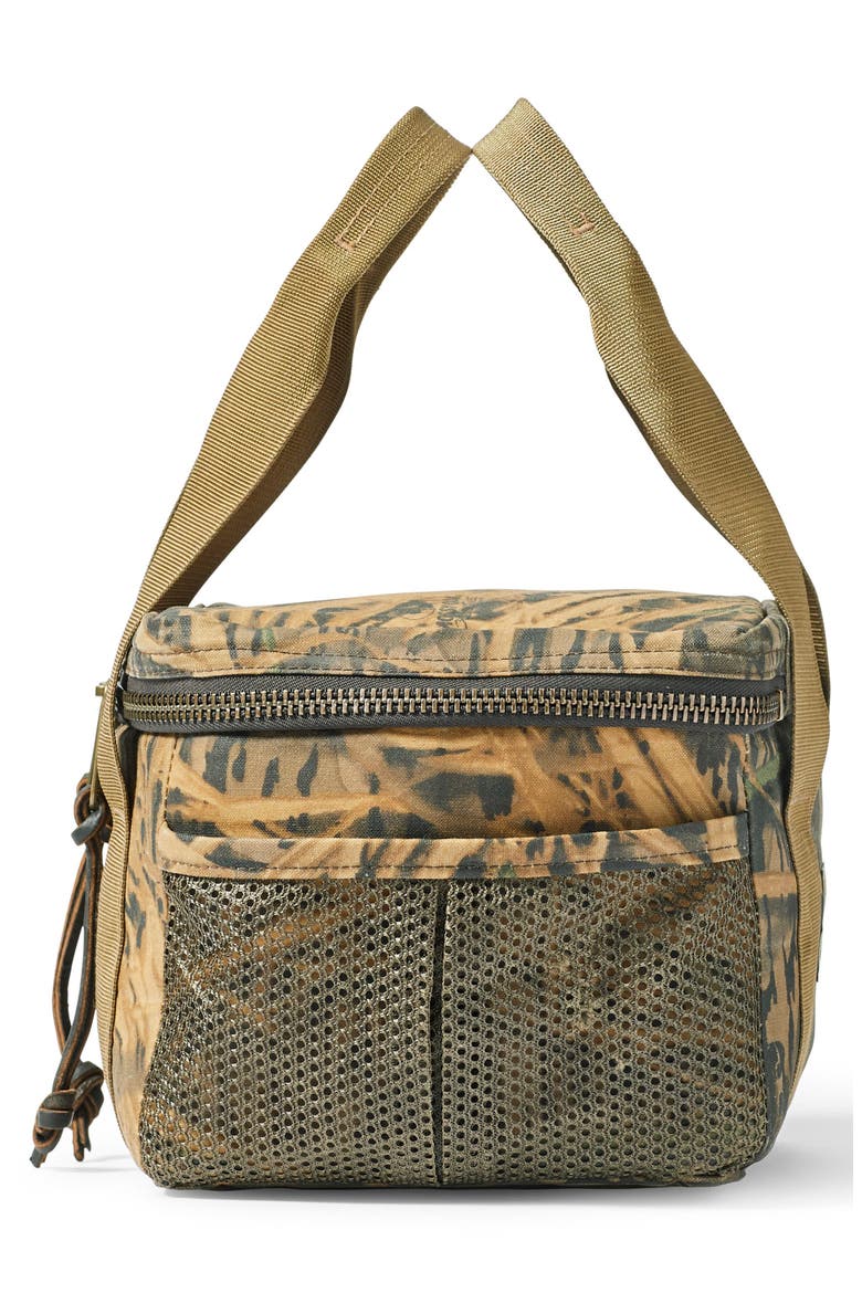Camo Canvas Lunch Cooler, Alternate, color, SHADOWGRASS