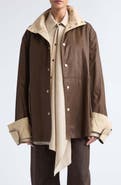 OSSOU Asha Coated Cotton Coat