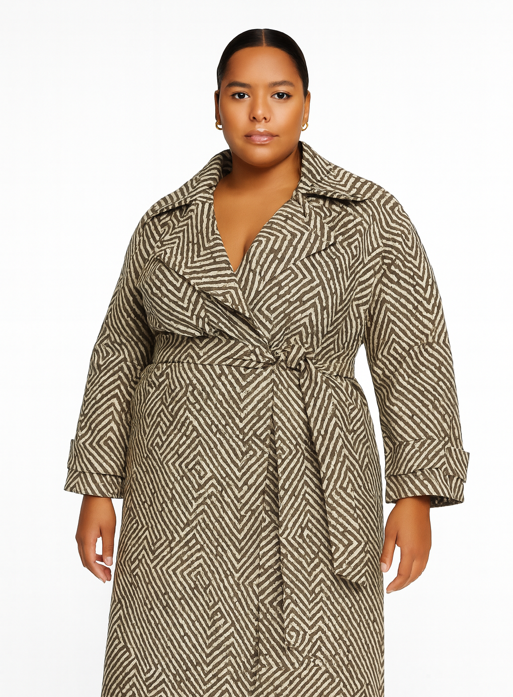 Aria Double Breasted Trench - image 2