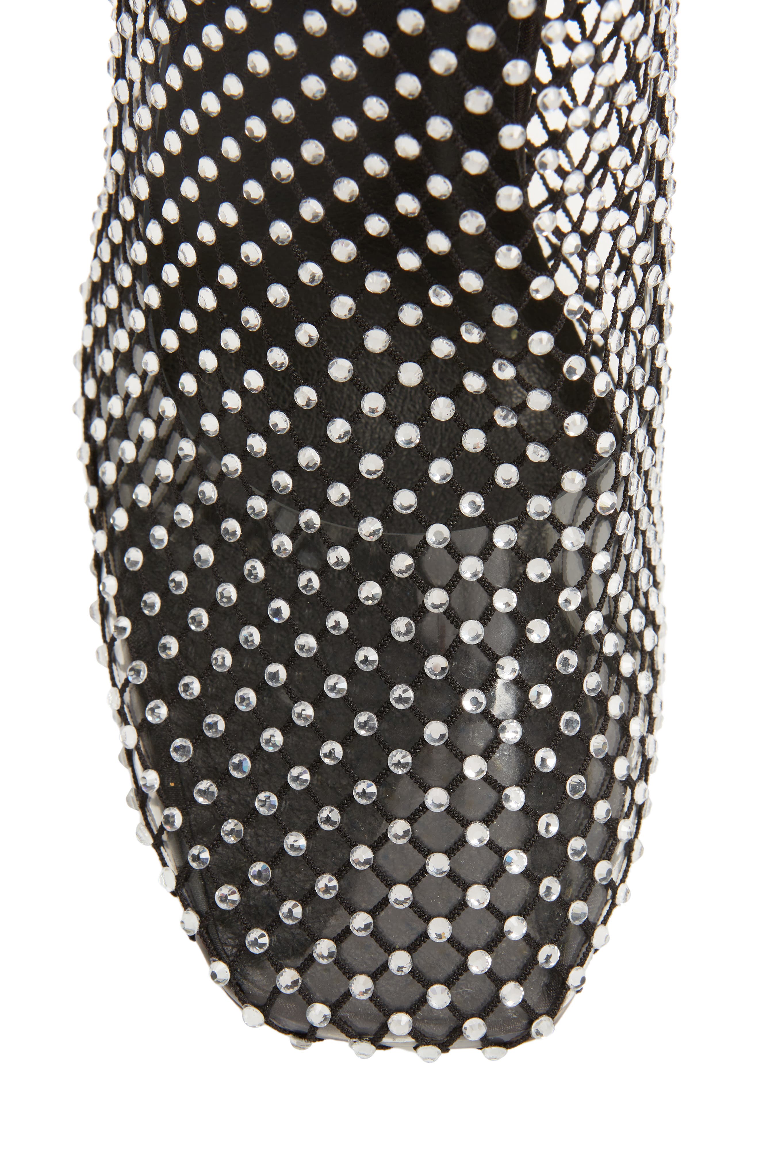 Billini Rhinestone Mesh Bootie, Alternate, color, 