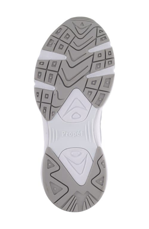 Propét 'stability Walker' Oxford In White/grey