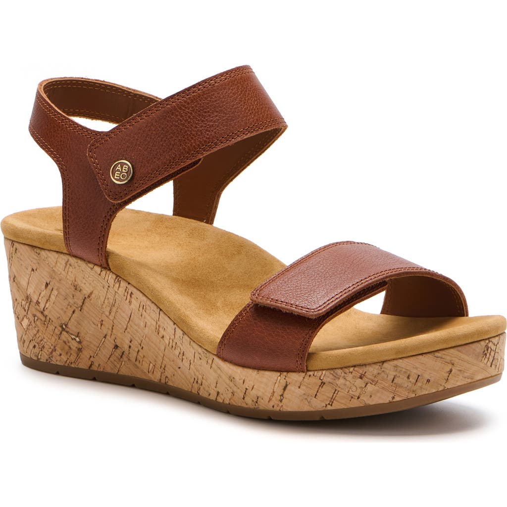 Abeo Riviera Strap Sandal In Brown