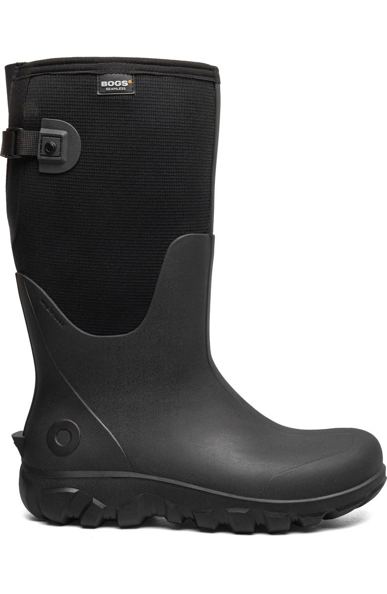 Bogs Classic Seamless Tall Waterproof Boot, Alternate, color, Black