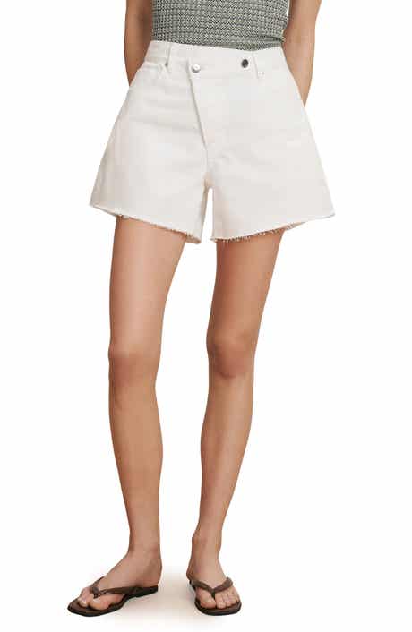 Ellis Overlap Waistband Denim Shorts