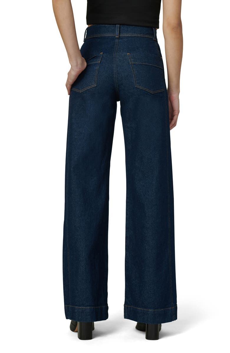 Joe's Seamed Wide Leg Denim Trouser Jeans, Alternate, color, Rinse