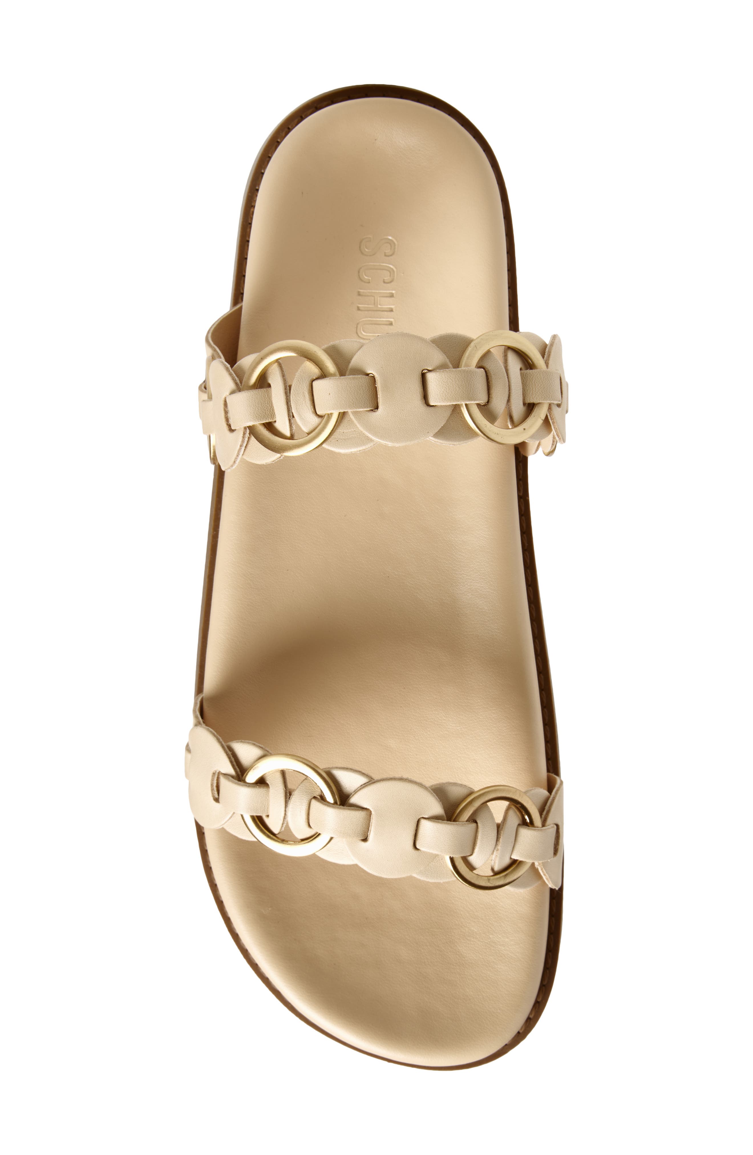 Schutz Selina Sporty Sandal, Alternate, color, Natural Nibs