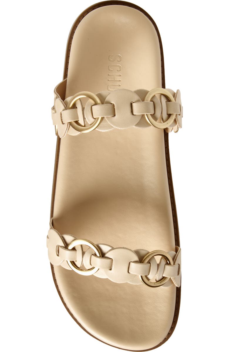 Schutz Selina Sporty Sandal, Alternate, color, Natural Nibs