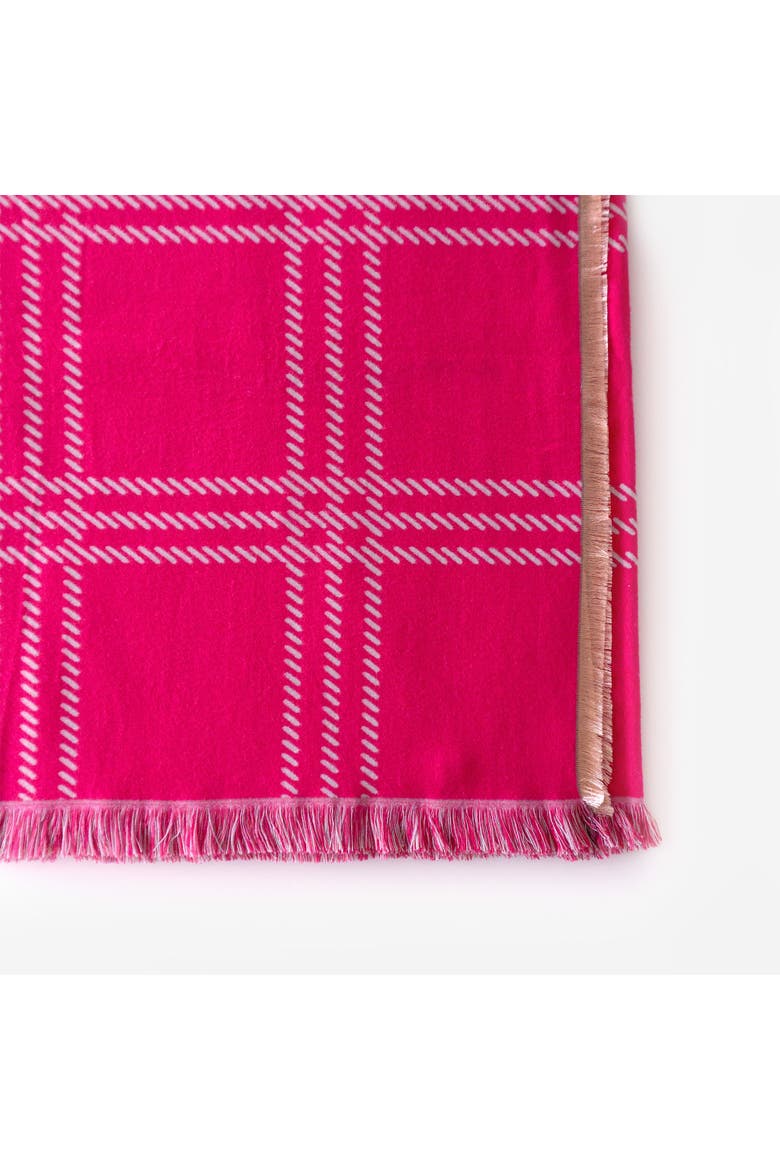 CozyLux Ultimate Comfort Reversible Blanket, Main, color, Fuschia