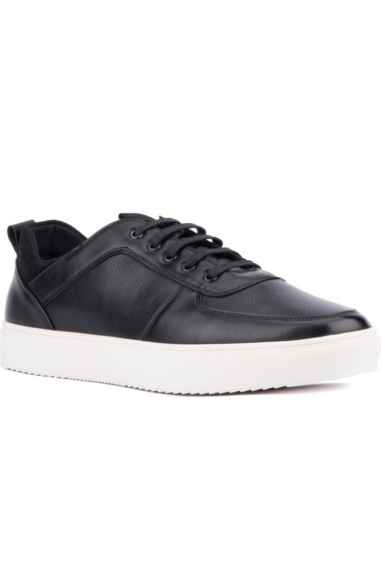 XRAY Andra Faux Leather Sneaker, Main, color, Black