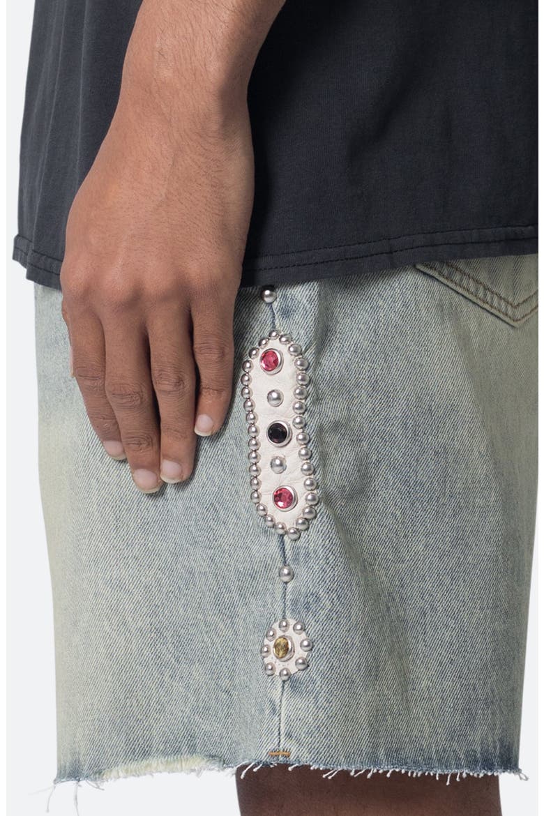 Cutoff Denim Shorts, Alternate, color, VINTAGE BLUE