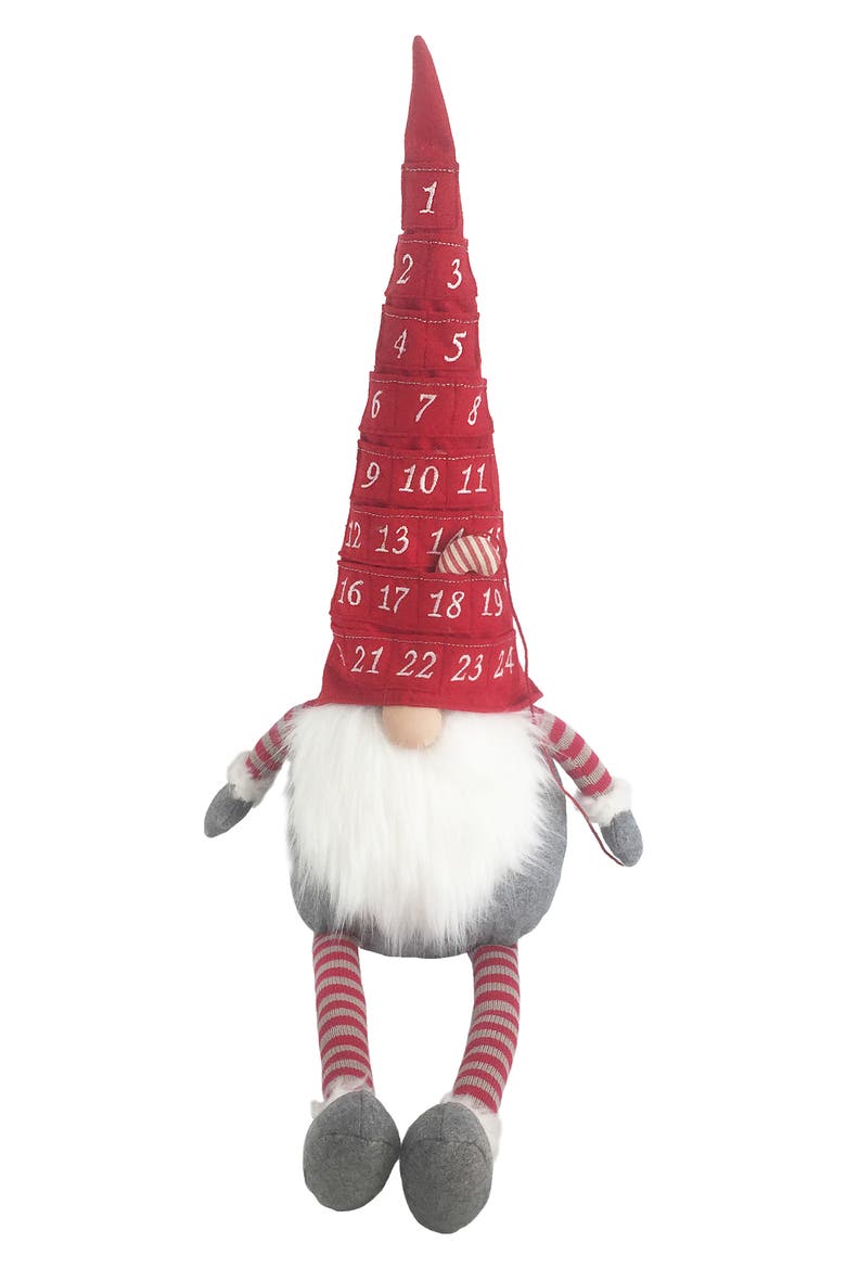 Gnome Advent Calendar, Main, color, RED