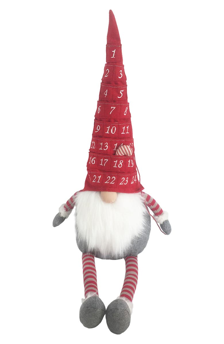 MON AMI Gnome Advent Calendar, Main, color, Red