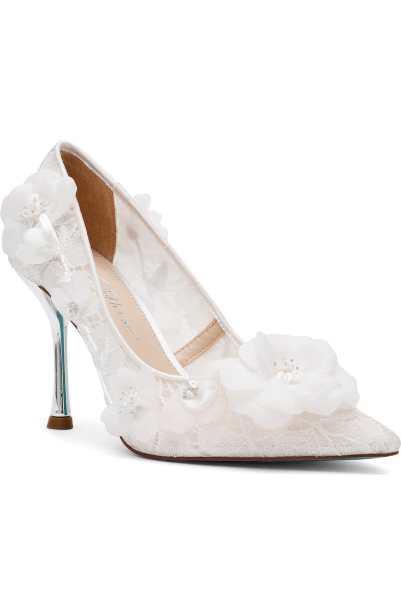 Betsey Johnson Darcy Pointed Toe Pump, Main, color,