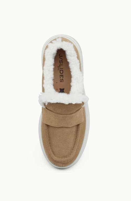 Jslides Footwear Junie Sneaker In Camel