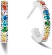 COEUR DE LION Eternal Love Mini Silver Hoop Earrings