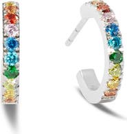 COEUR DE LION Eternal Love Mini Silver Hoop Earrings