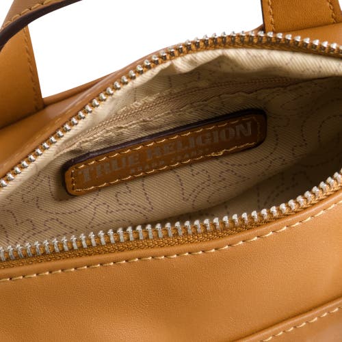 True Religion Zip Top Mini Duffle Handbag