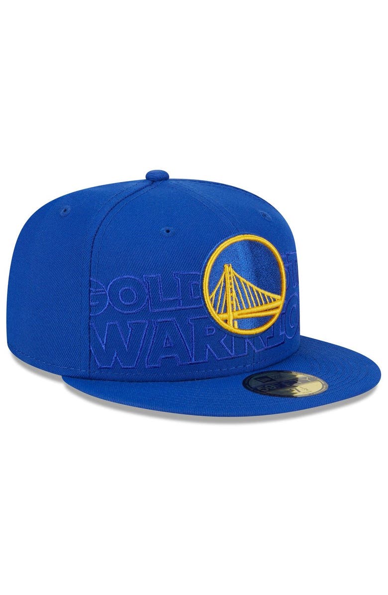 New Era Men's New Era  Royal Golden State Warriors 2023 NBA Draft 59FIFTY Fitted Hat, Alternate, color, 