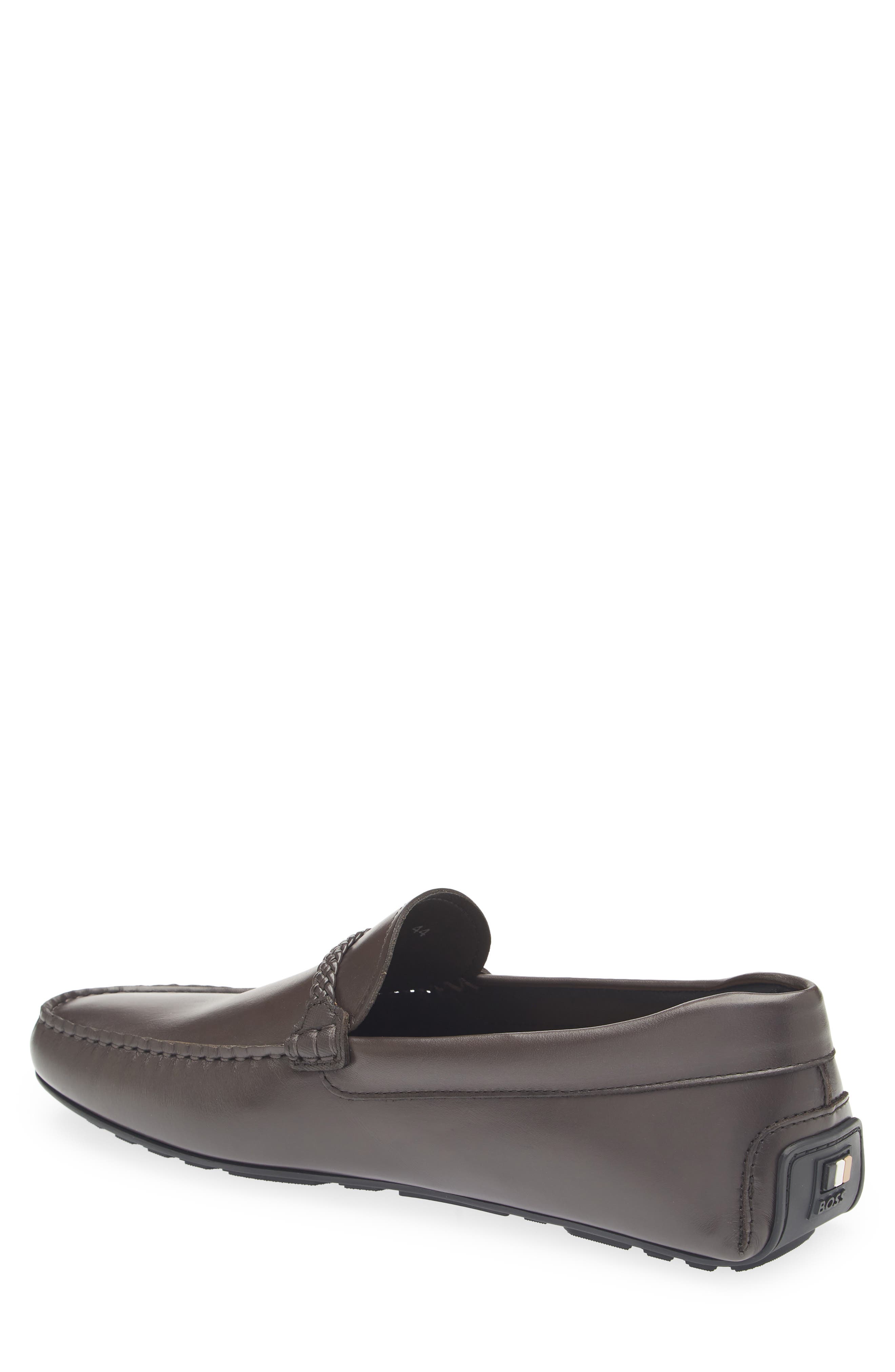 BOSS Noel Loafer, Alternate, color, Dark Brown