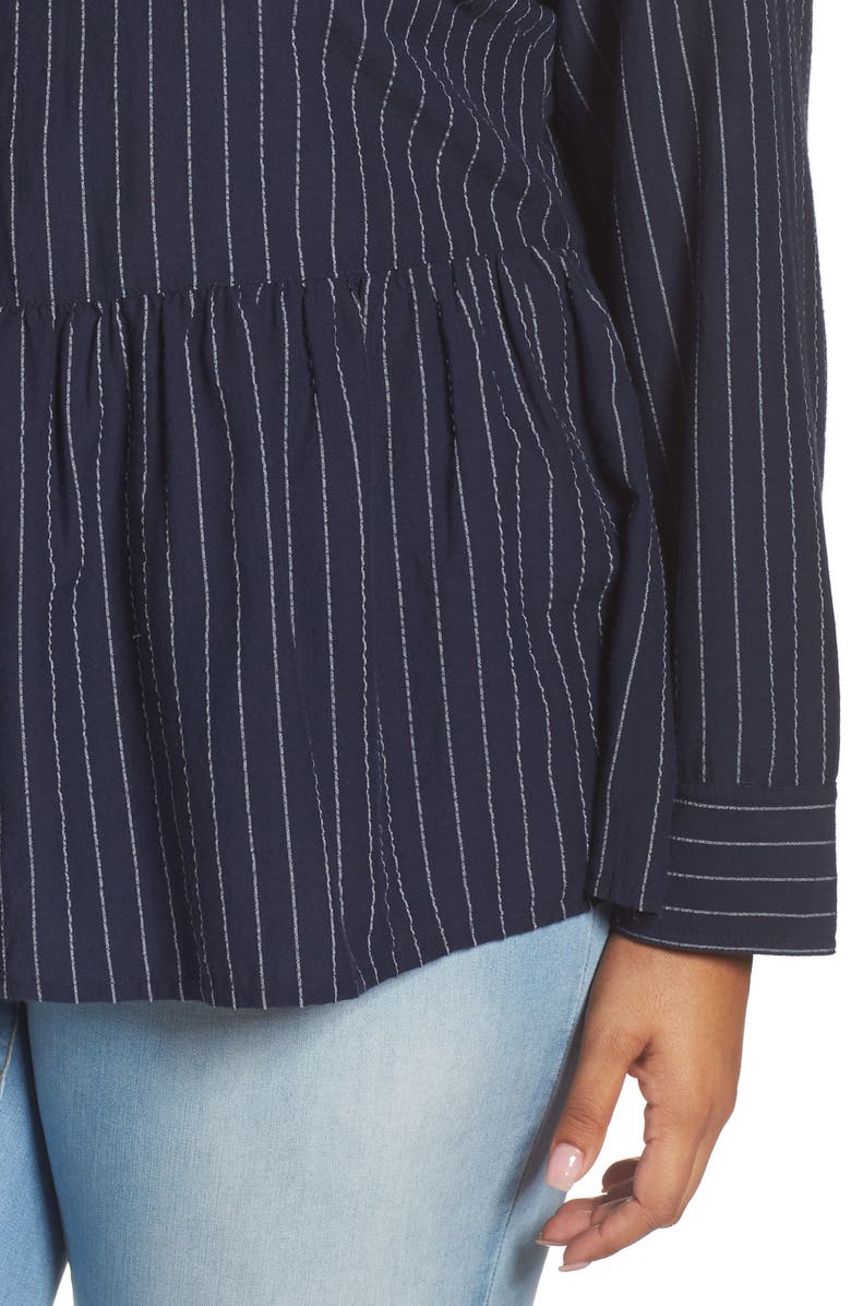 Caslon<sup>®</sup> Peplum Blouse, Alternate, color,