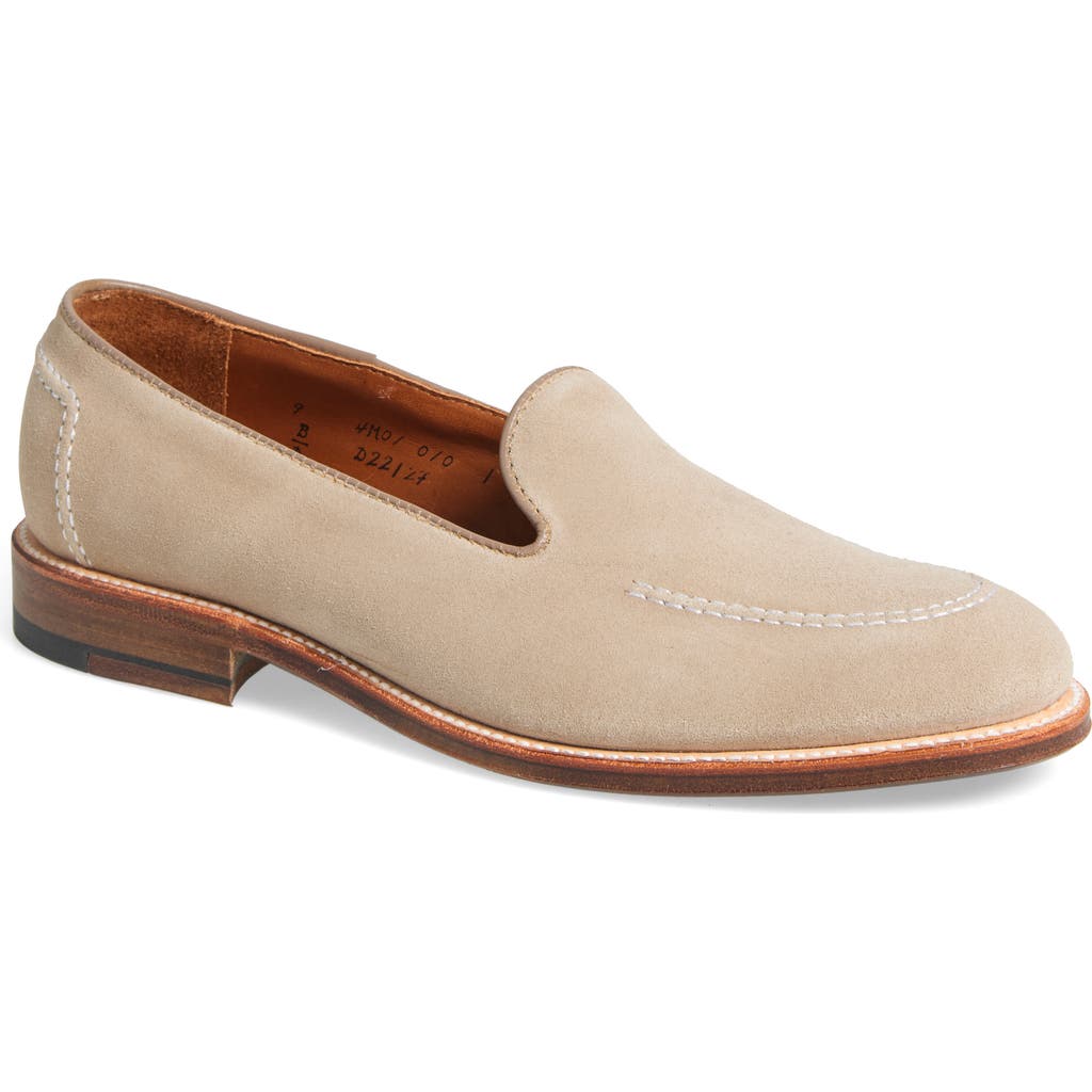 Alden Shoe Company Alden Regina Loafer In Milkshake Suede