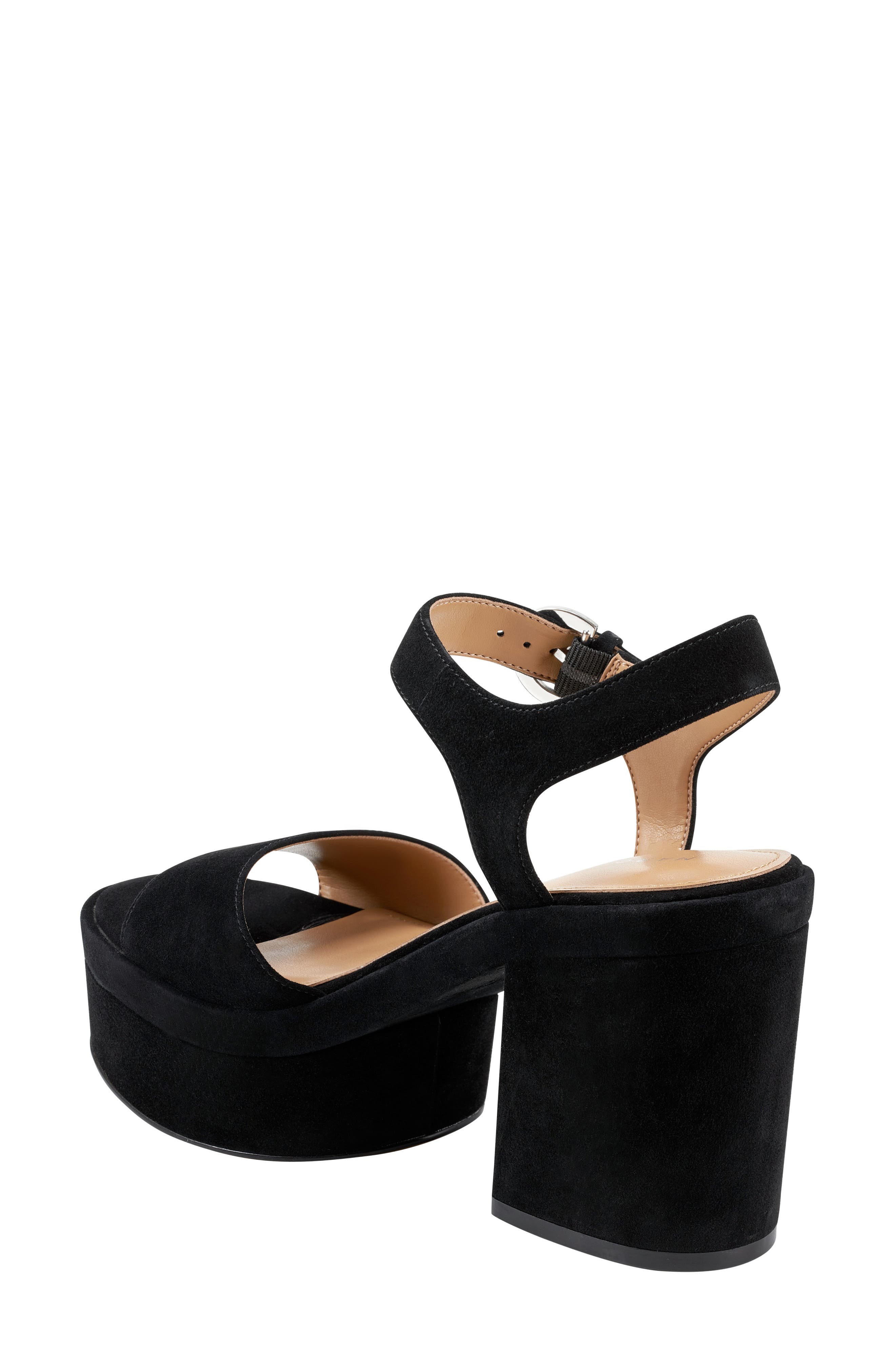 Marc Fisher LTD Normi Ankle Strap Platform Sandal, Alternate, color, 