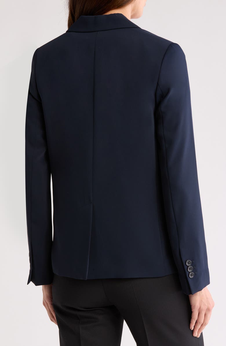 Vince Notch Lapel Blazer, Alternate, color, Coastal