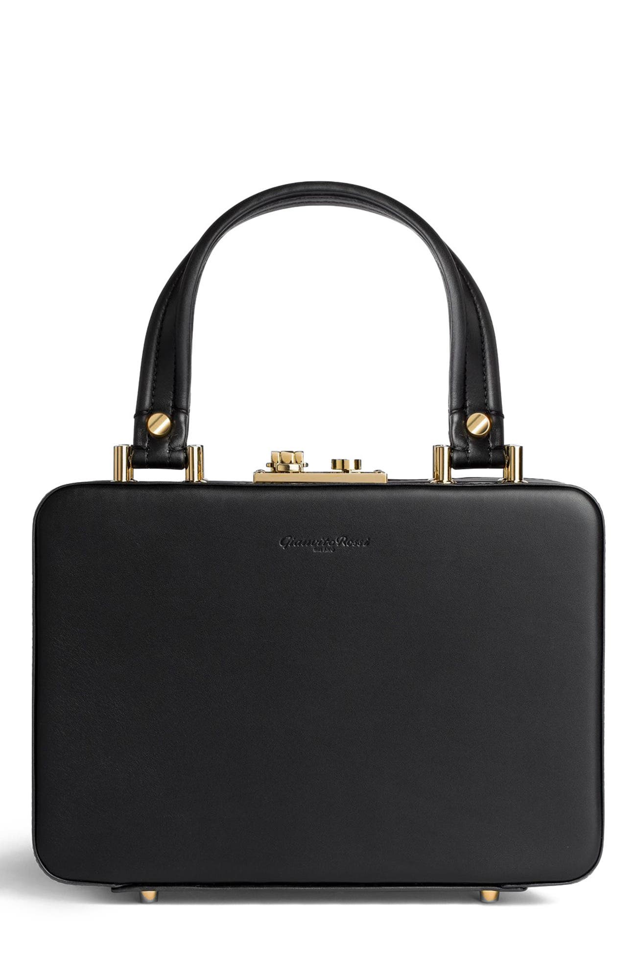 Valì Bag, Main, color, Black Leather