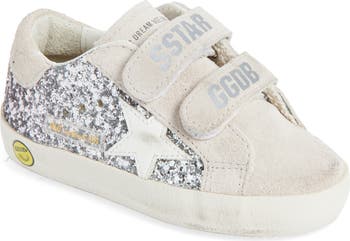 Kids' Old School Glitter Low Top Sneaker